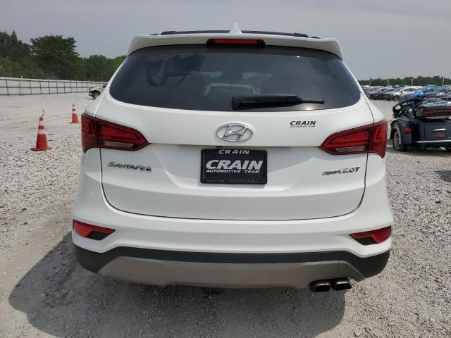 5XYZU4LA9HG430414 - 2017 HYUNDAI SANTA FE S WHITE photo 6