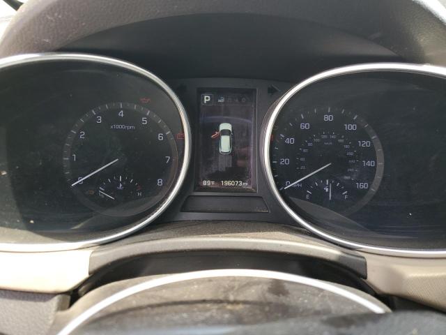 5XYZU4LA9HG430414 - 2017 HYUNDAI SANTA FE S WHITE photo 9