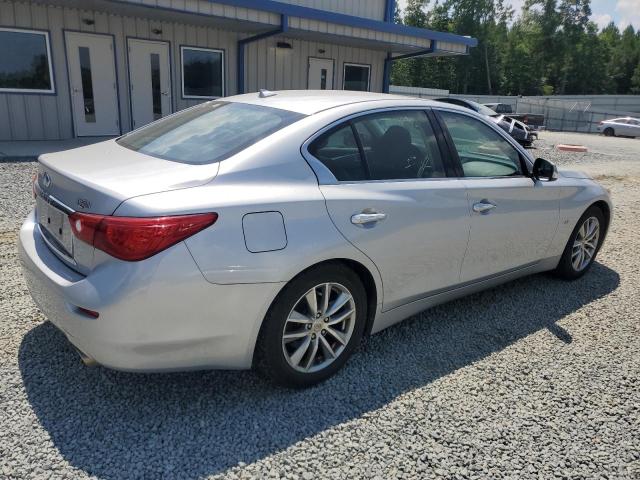 JN1BV7AP9EM670860 - 2014 INFINITI Q50 BASE SILVER photo 3