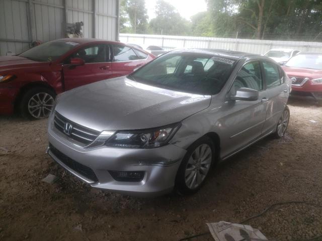 1HGCR2F87EA263519 - 2014 HONDA ACCORD EXL SILVER photo 1