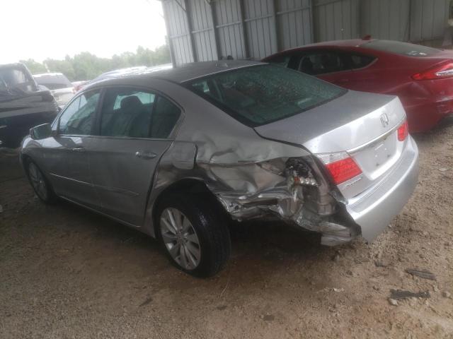 1HGCR2F87EA263519 - 2014 HONDA ACCORD EXL SILVER photo 2