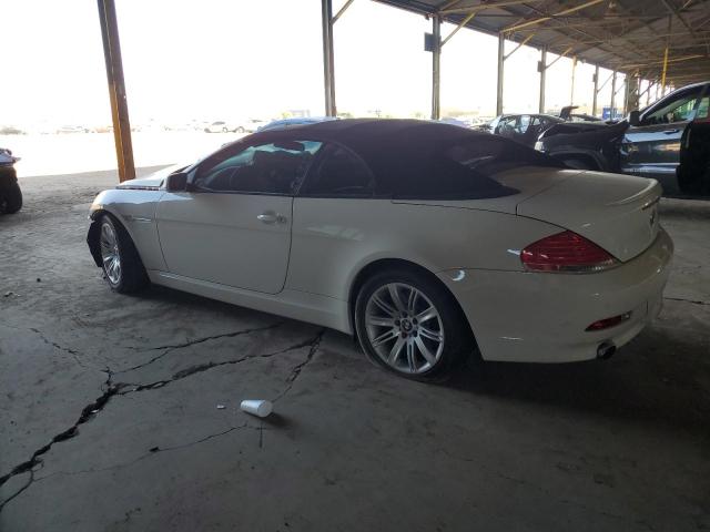 WBAEK13446CN78028 - 2006 BMW 650 I WHITE photo 2