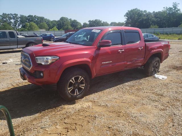 5TFCZ5AN3HX099426 - 2017 TOYOTA TACOMA DOUBLE CAB RED photo 1