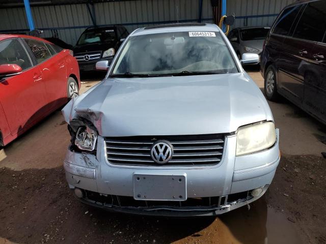 WVWRH63B02P444246 - 2002 VOLKSWAGEN PASSAT GLX Gümüş foto 5