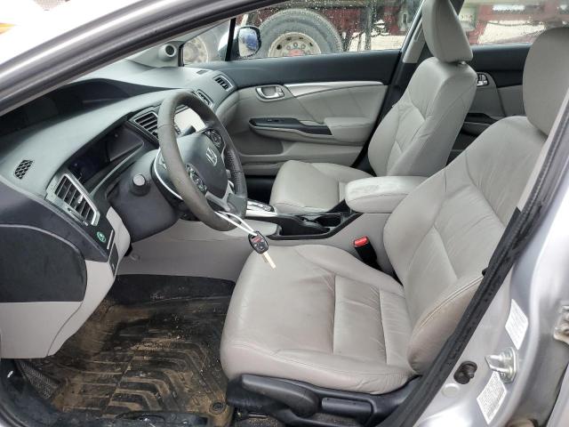 19XFB2F96DE027514 - 2013 HONDA CIVIC EXL Gümüş foto 7