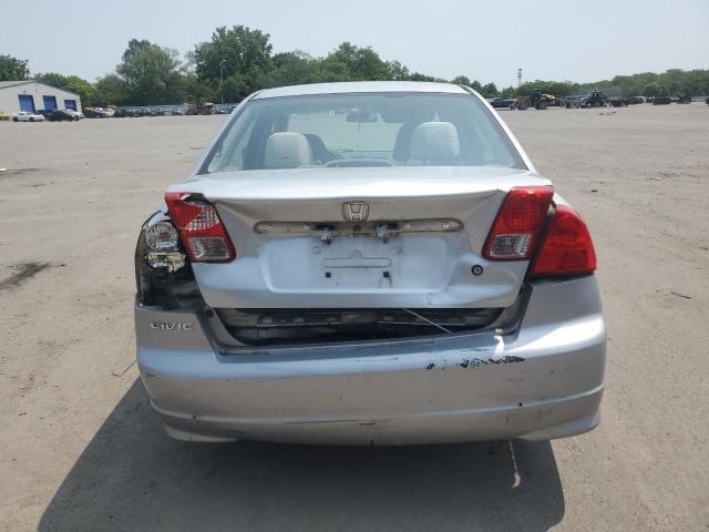 2HGES16314H578506 - 2004 HONDA CIVIC DX VP SILVER photo 6