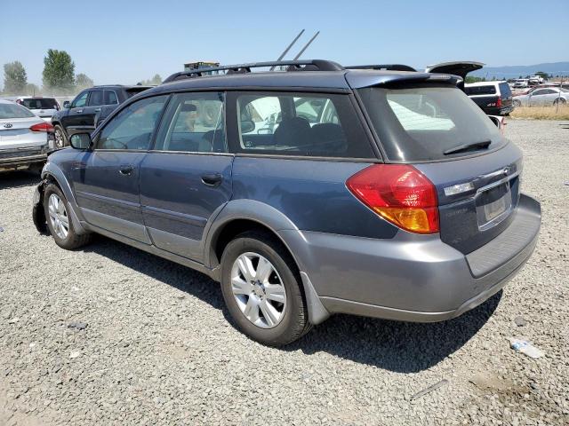 4S4BP61C657368452 - 2005 SUBARU LEGACY OUTBACK 2.5I BLUE photo 2