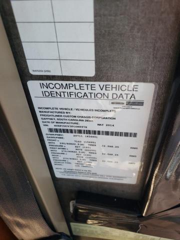 4UZFCUCY3FCGH8978 - 2015 FREIGHTLINER CHASSIS XC ორფეროვანი ფოტო 10