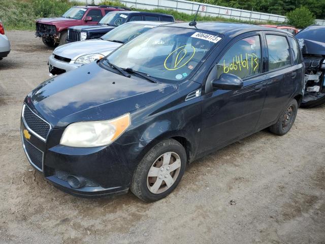 KL1TD66E29B623264 - 2009 CHEVROLET AVEO LS 黑色 照片 1