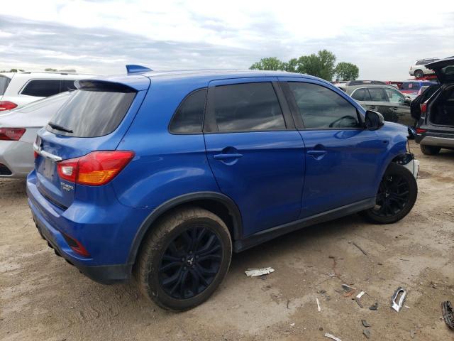 JA4AP3AU8KU010171 - 2019 MITSUBISHI OUTLANDER ES BLUE photo 3