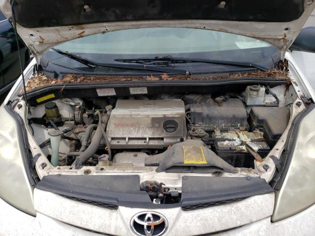 5TDZA23C76S465158 - 2006 TOYOTA SIENNA CE WHITE photo 12