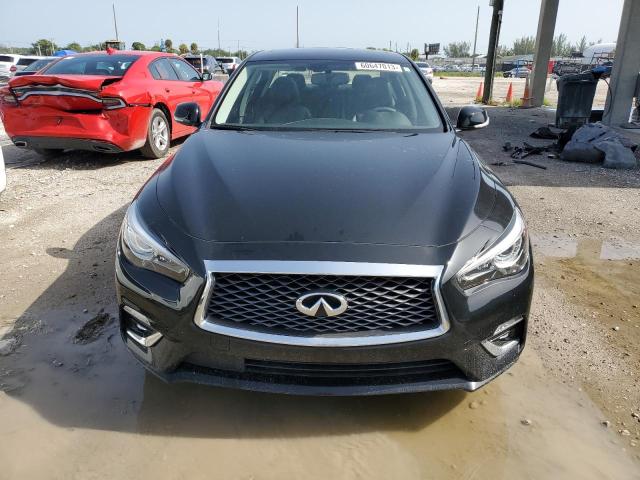 JN1EV7AP5KM514579 - 2019 INFINITI Q50 LUXE BLACK photo 5