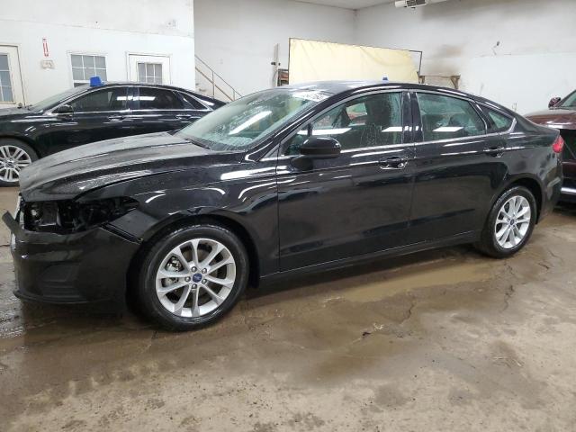 3FA6P0HD5LR110713 - 2020 FORD FUSION SE BLACK photo 1