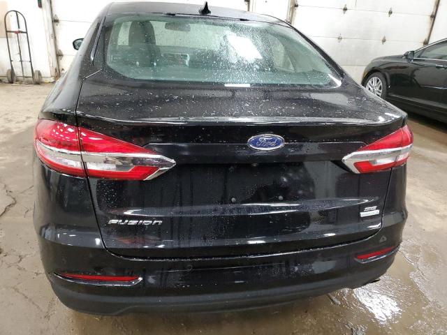 3FA6P0HD5LR110713 - 2020 FORD FUSION SE BLACK photo 6