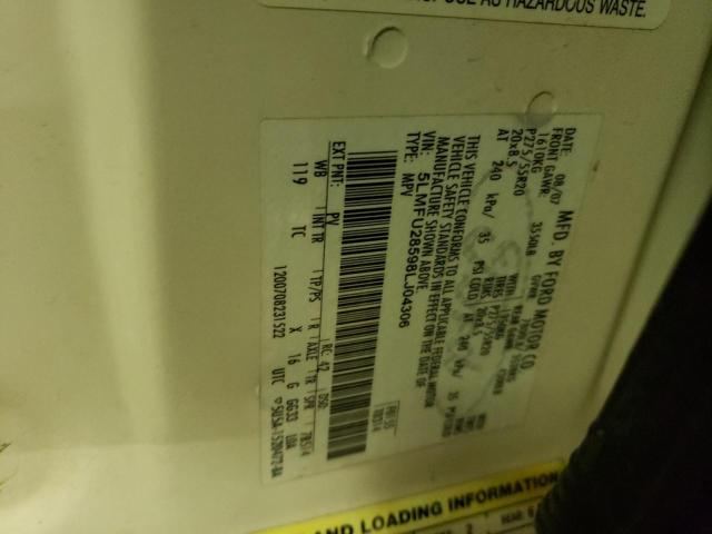 5LMFU28598LJ04306 - 2008 LINCOLN NAVIGATOR 白色 照片 13