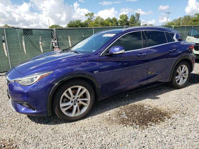 SJKCH5CP9JA045152 - 2018 INFINITI QX30 BASE أزرق صورة 1