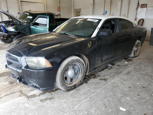 2C3CDXAG3DH616965 - 2013 DODGE CHARGER POLICE TWO TONE photo 1