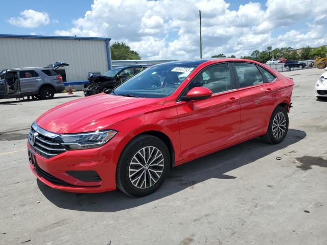 3VWCB7BU2KM142749 - 2019 VOLKSWAGEN JETTA S RED photo 1