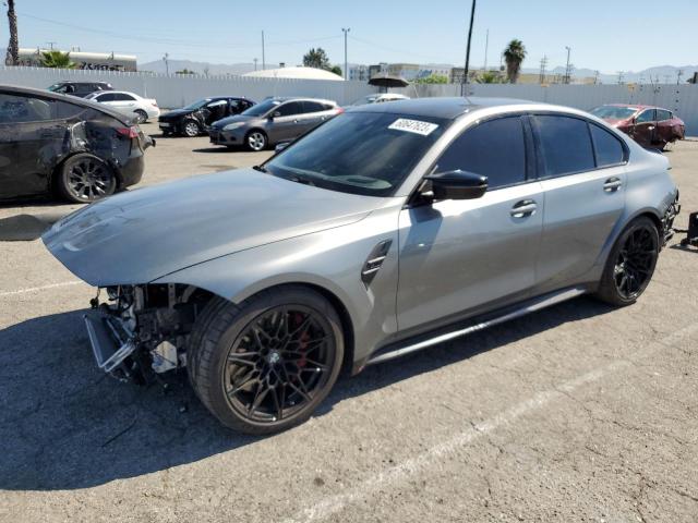 WBS43AY0XPFN90422 - 2023 BMW M3 COMPETITION GRAY photo 1