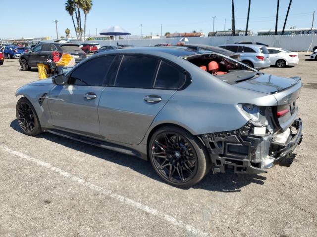 WBS43AY0XPFN90422 - 2023 BMW M3 COMPETITION GRAY photo 2