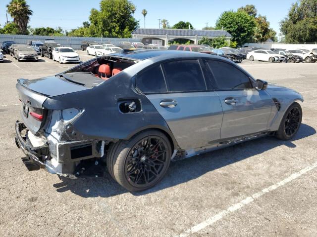 WBS43AY0XPFN90422 - 2023 BMW M3 COMPETITION GRAY photo 3