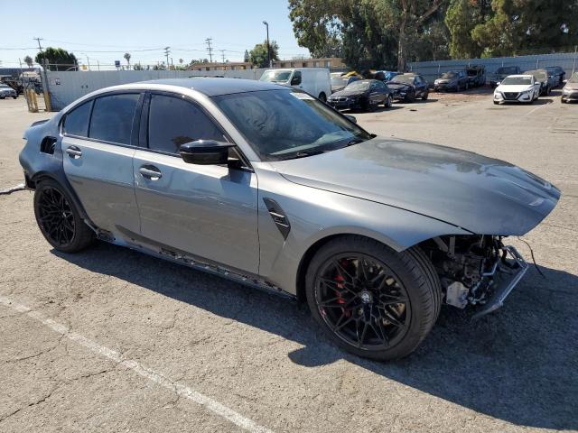 WBS43AY0XPFN90422 - 2023 BMW M3 COMPETITION GRAY photo 4