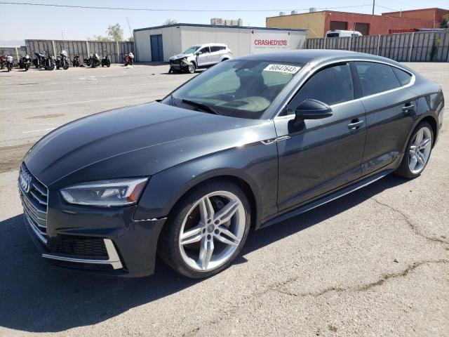 WAUFNCF54JA117153 - 2018 AUDI A5 PRESTIGE S-LINE BLUE photo 1