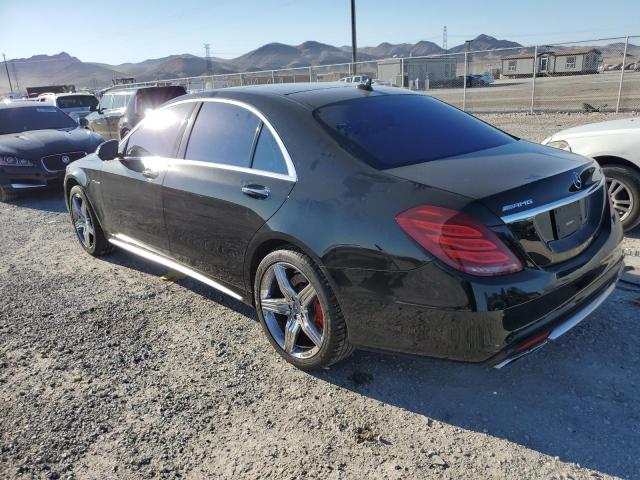 WDDUG7JB6HA300000 - 2017 MERCEDES-BENZ S 63 AMG BLACK photo 2