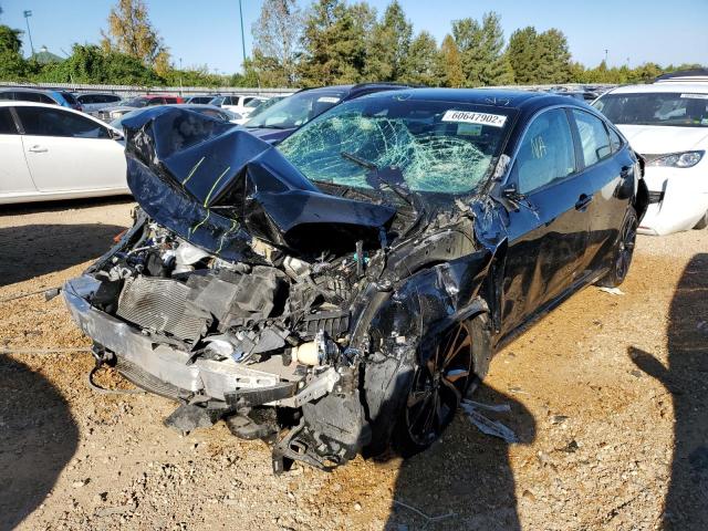 2HGFC2F82LH516338 - 2020 HONDA CIVIC SPORT 黑色 照片 2