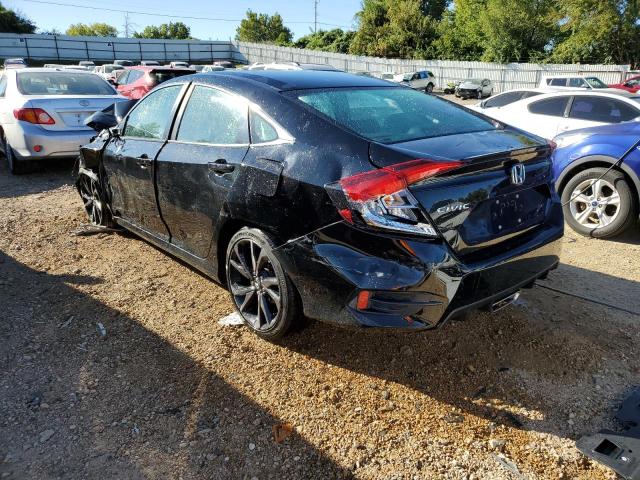 2HGFC2F82LH516338 - 2020 HONDA CIVIC SPORT BLACK photo 3