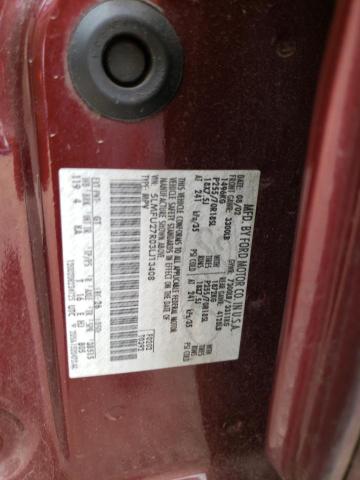 5LMFU27R03LJ13408 - 2003 LINCOLN NAVIGATOR 勃艮第红 照片 13