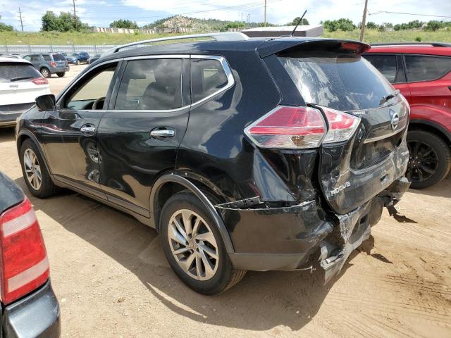 5N1AT2MV3EC753990 - 2014 NISSAN ROGUE S BLACK photo 2