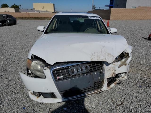 WAUAF78E88A165020 - 2008 AUDI A4 2.0T WHITE photo 5