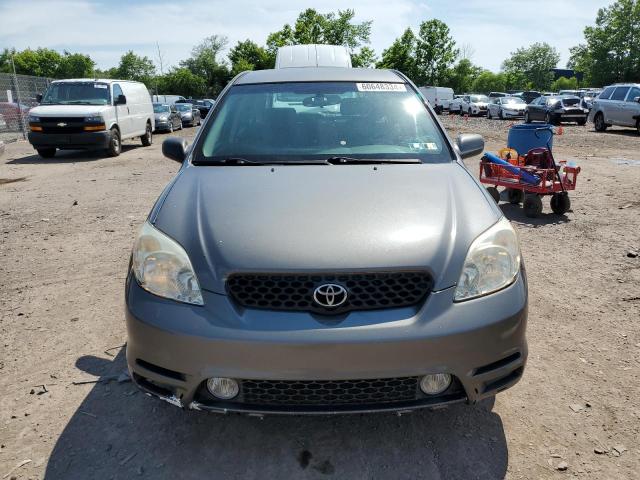 2T1KR32E65C320879 - 2005 TOYOTA COROLLA MA XR GRAY photo 5