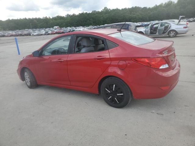 KMHCT4AE9GU965718 - 2016 HYUNDAI ACCENT SE RED photo 2