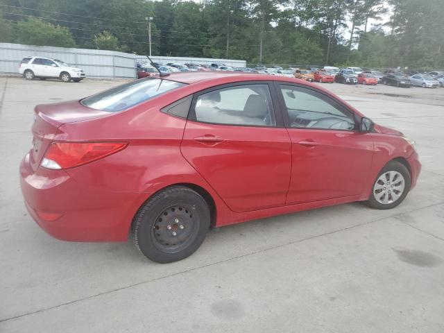 KMHCT4AE9GU965718 - 2016 HYUNDAI ACCENT SE RED photo 3