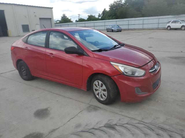 KMHCT4AE9GU965718 - 2016 HYUNDAI ACCENT SE RED photo 4