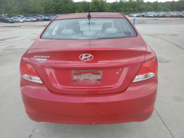 KMHCT4AE9GU965718 - 2016 HYUNDAI ACCENT SE RED photo 6
