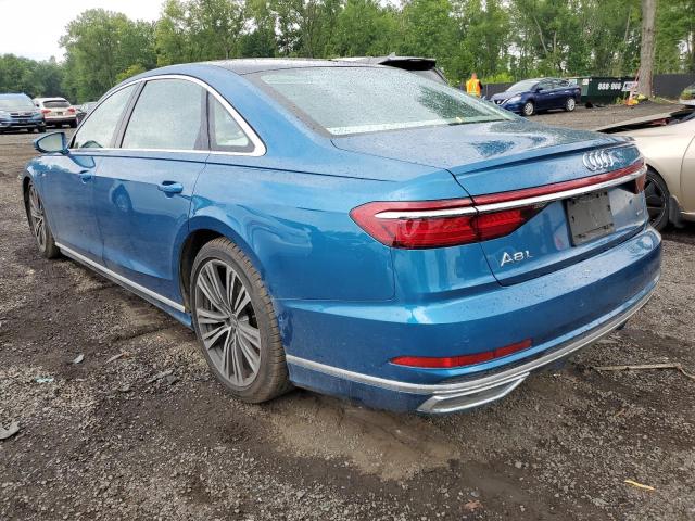 WAU8EAF81MN006869 - 2021 AUDI A8 L BLUE photo 2