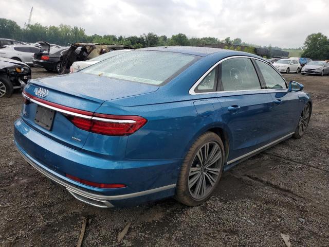 WAU8EAF81MN006869 - 2021 AUDI A8 L BLUE photo 3