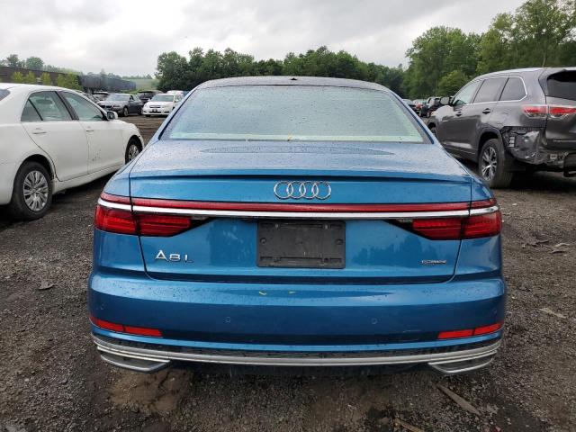 WAU8EAF81MN006869 - 2021 AUDI A8 L BLUE photo 6