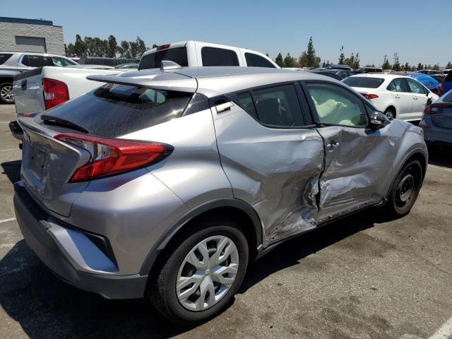 JTNKHMBX3K1047874 - 2019 TOYOTA C-HR XLE SILVER photo 3