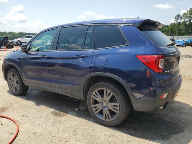 5FNYF8H52MB041642 - 2021 HONDA PASSPORT EXL BLUE photo 2