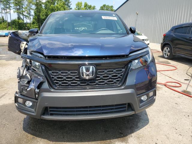 5FNYF8H52MB041642 - 2021 HONDA PASSPORT EXL BLUE photo 5