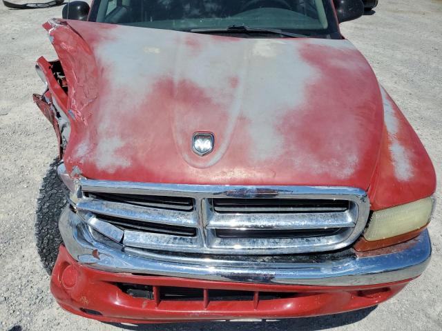 1B7HG2AN61S320871 - 2001 DODGE DAKOTA QUAD RED photo 11