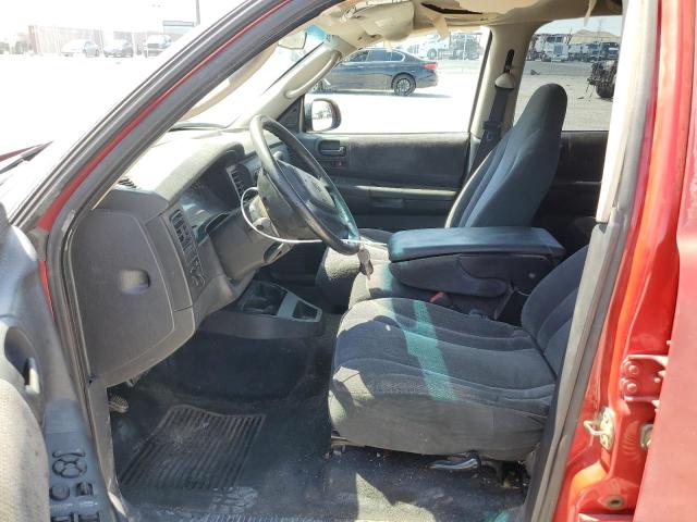 1B7HG2AN61S320871 - 2001 DODGE DAKOTA QUAD RED photo 7