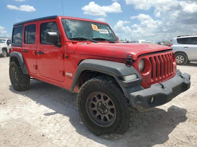 1C4HJXDN2LW126893 - 2020 JEEP WRANGLER U SPORT RED photo 4