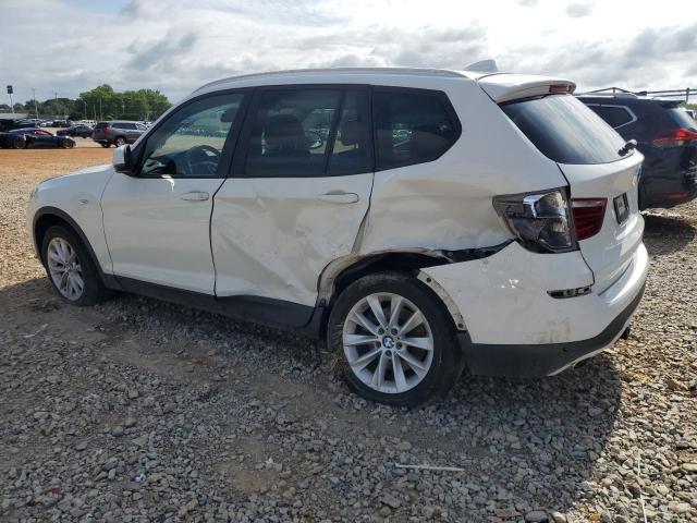 5UXWY3C52F0E96876 - 2015 BMW X3 XDRIVE28D WHITE photo 2