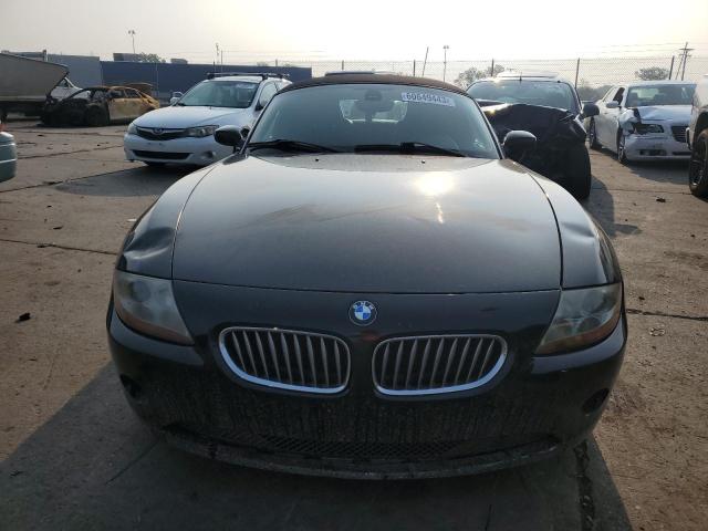 4USBT53514LT25582 - 2004 BMW Z4 3.0 BLACK photo 5