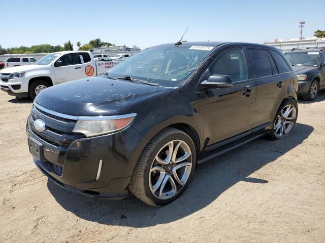 2FMDK3AK5CBA04377 - 2012 FORD EDGE SPORT BLACK photo 1